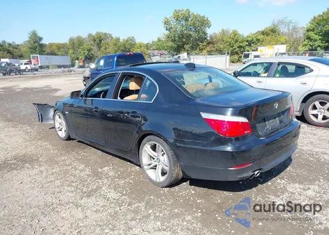 2008 BMW 535I из США, поврежденный, VIN WBANW13598CN57210